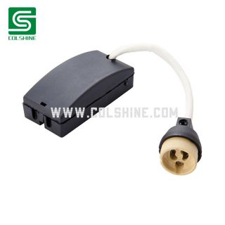 GU10 ceramic socket  with wire connection box 2A 250V